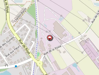 Carte de L'ile Fleurie à Clairoix