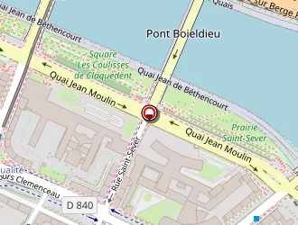 Carte de Destock à Rouen