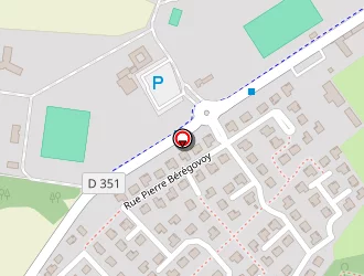 Carte de Erbay Ravalement à Canteleu