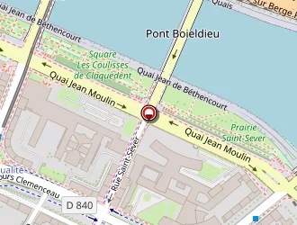 Carte de La Maison De La Retouche à Rouen