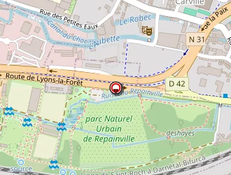 Carte de Barney à Rouen