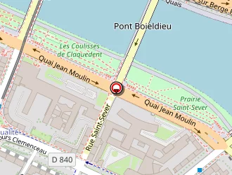 Carte de Adecco à Rouen