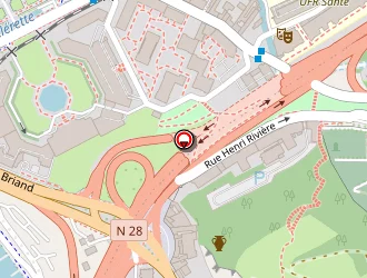 Carte de Unibéton à Rouen