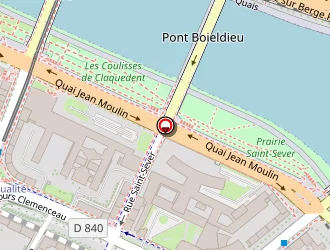 Carte de Les Olivades à Rouen