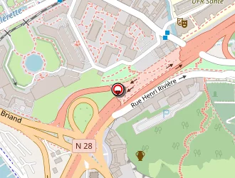 Carte de Azj Electricite à Rouen