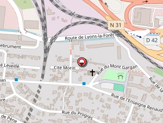 Carte de L'agence Smith à Rouen