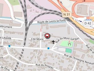 Carte de Bazin Jean-claude à Rouen