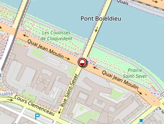 Carte de Bycyclo à Rouen