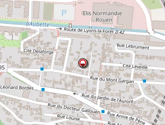 Carte de Cimetières à Rouen