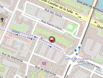 Carte de Pfaff Bertinrevendeur à Rouen