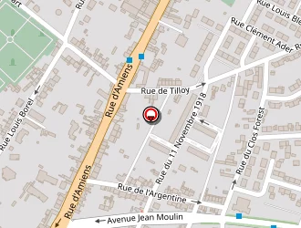 Carte de Lagneau Frédéric à Beauvais