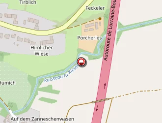 Carte de Moritz Céline à Kanfen