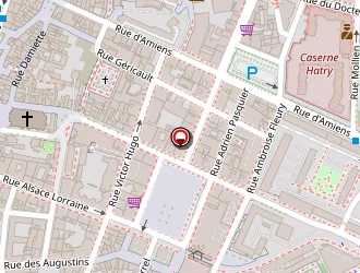 Carte de Eol Intérim Paris à Rouen