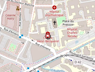 Carte de Vuichoud Charlotte à Rouen