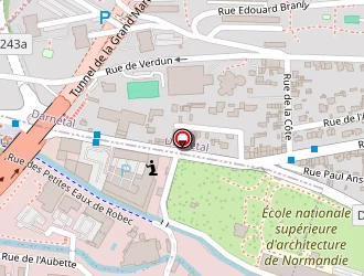 Carte de Pule Nelly à Rouen