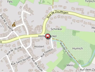 Carte de Encadrement Martin à Kanfen