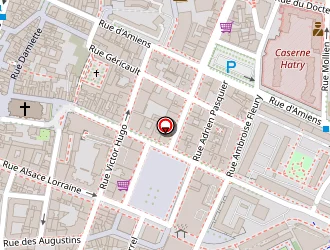 Carte de Marché Saint-marc à Rouen