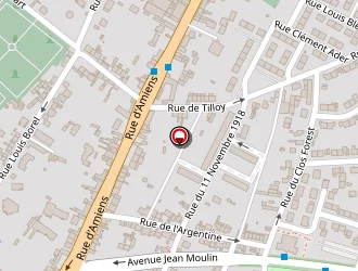 Carte de Dorchy Catherine à Beauvais