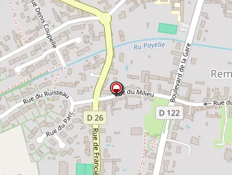 Carte de La Poste à Remy