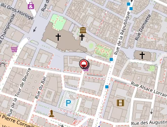 Carte de Institut De Beauté Carla à Rouen