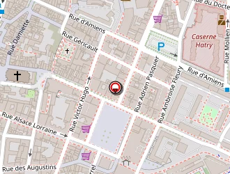 Carte de Carpy Coiffeur à Rouen