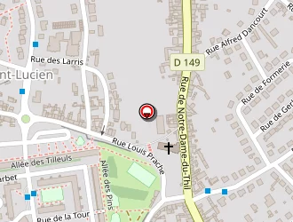 Carte de Thiam Mbaye à Beauvais