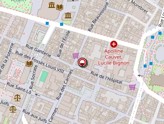 Carte de Hermes Sellier à Rouen