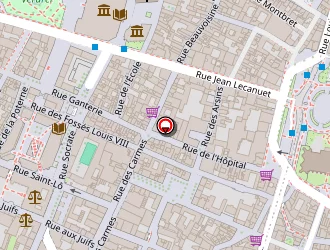 Carte de 75 Tattoo à Rouen