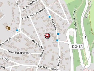 Carte de Association Maison De Quartier à Rouen