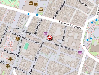 Carte de Duclos Roland à Rouen