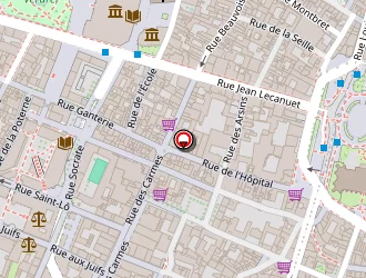 Carte de Maje Boutique à Rouen