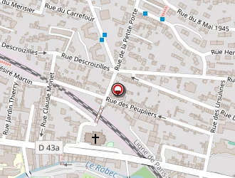 Carte de Quesnée Arnaud à Rouen