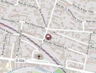 Carte de Beucher Benoît à Rouen