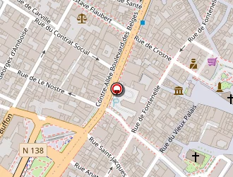 Carte de C Prestim à Rouen