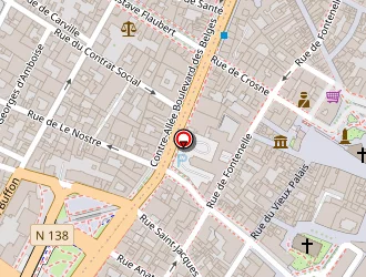 Carte de Hipster Café à Rouen