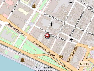 Carte de Manger La Nuit à Rouen