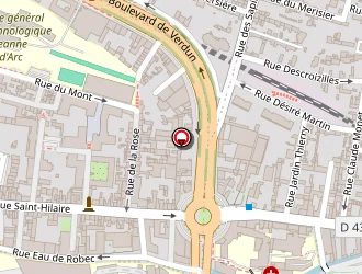 Carte de Fenet Daniel à Rouen