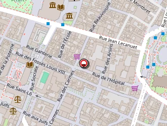 Carte de Bains D'bouches (les) à Rouen