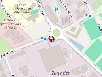 Carte de Nexus Creation à Beauvais