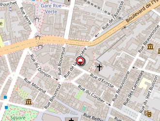 Carte de Ollivier Christophe à Rouen