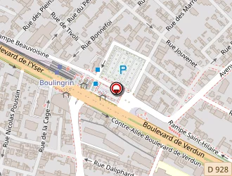 Carte de Franprix Somer à Rouen