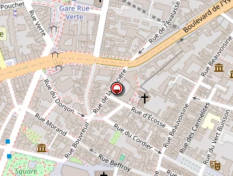 Carte de Boutique Ikks Men à Rouen