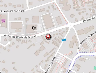 Carte de Collège Le Cèdre à Canteleu