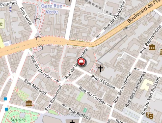 Carte de Georges Rech à Rouen