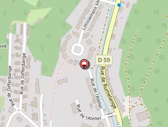 Carte de Carmi Est à Ottange