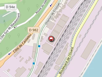 Carte de Garage Prévost Sasu à Canteleu