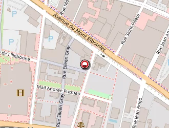 Carte de Le Quai Ouest à Rouen