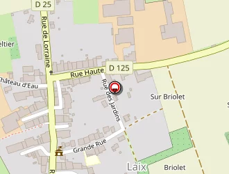 Carte de La Brouette Du Jardinier à Laix