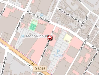 Carte de Delacroix à Rouen