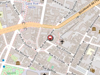 Carte de Beaumel Julien à Rouen